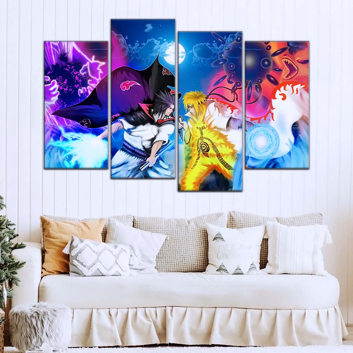 Naruto Wall Art - OP5023 - Naruto Uzumaki - Sasuke Uchiha - Naruto Poster - Naruto Canvas
