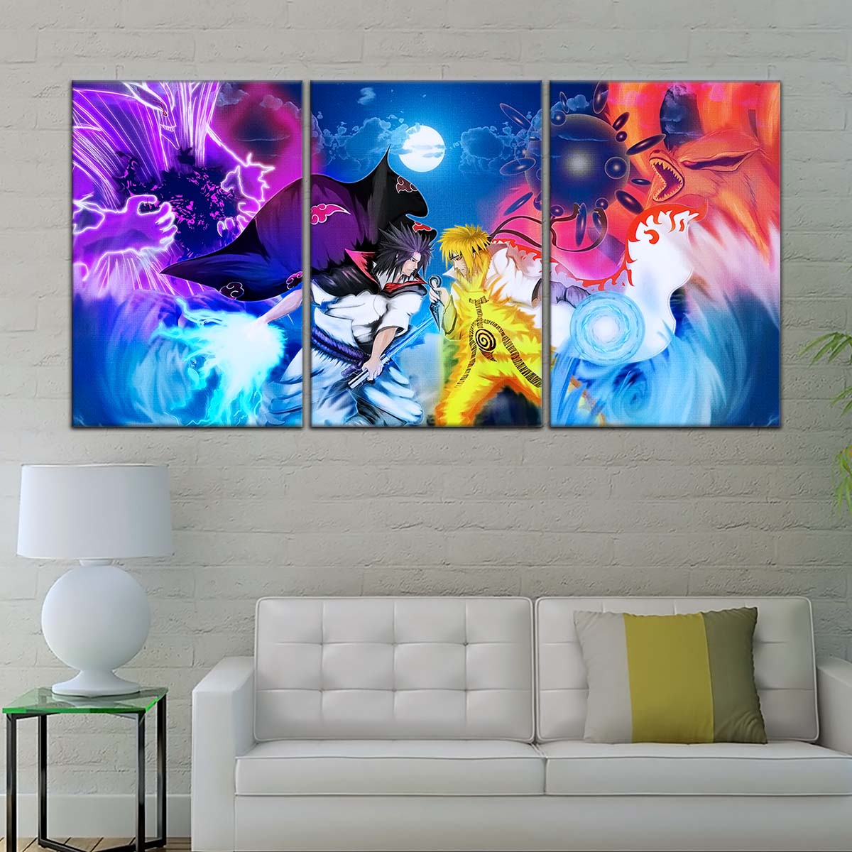 Naruto Wall Art - OP5023 - Naruto Uzumaki - Sasuke Uchiha - Naruto Poster - Naruto Canvas
