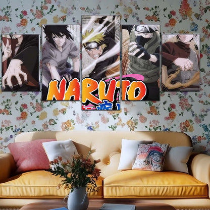 Naruto Wall Art - OP5027 - Naruto Uzumaki - Sasuke Uchiha - Kakashi Hatake - Itachi Uchiha - Naruto Poster - Naruto Canvas