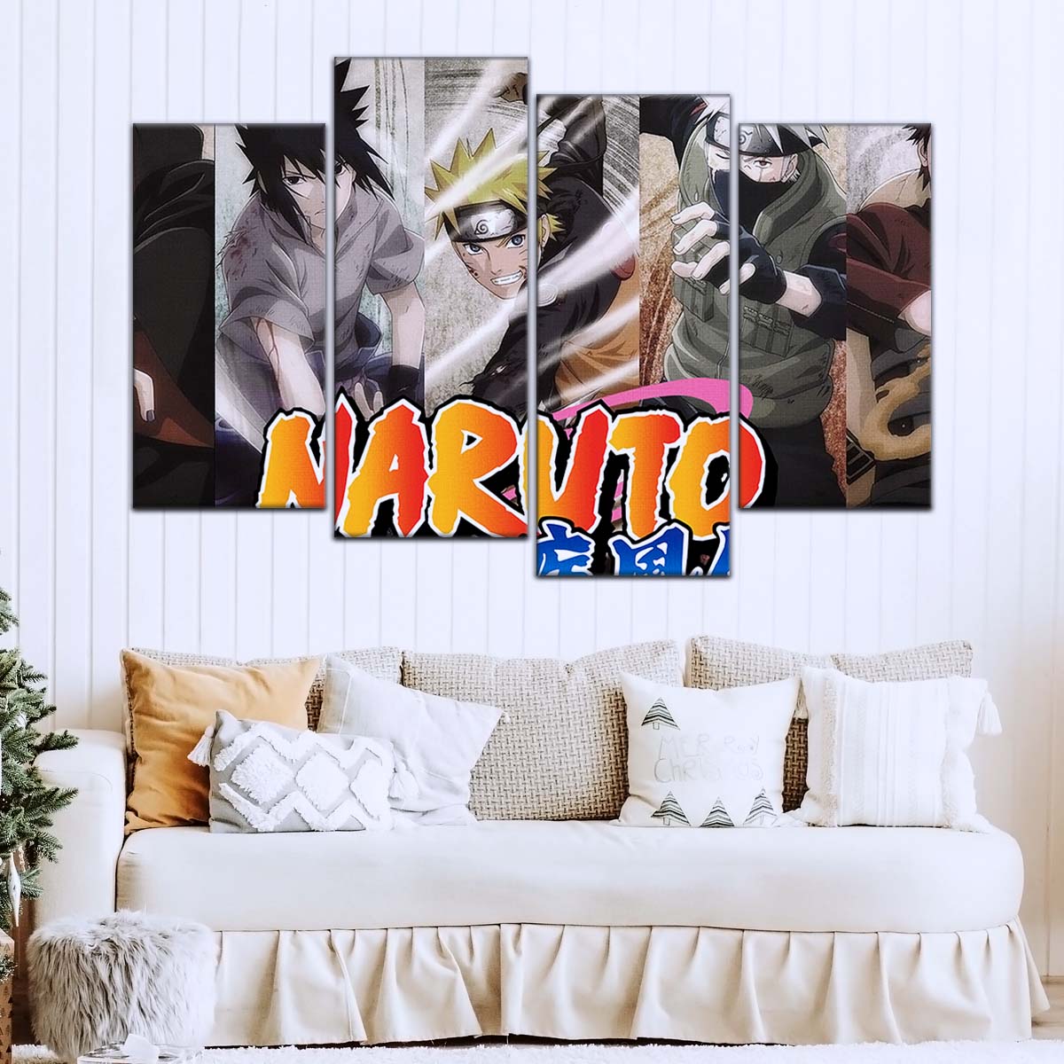 Naruto Wall Art - OP5027 - Naruto Uzumaki - Sasuke Uchiha - Kakashi Hatake - Itachi Uchiha - Naruto Poster - Naruto Canvas
