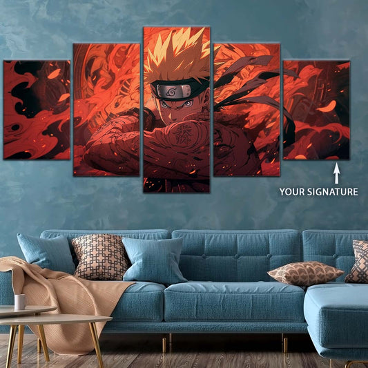 Naruto Wall Art - OP5028 - Naruto Uzumaki - Naruto Poster - Naruto Canvas