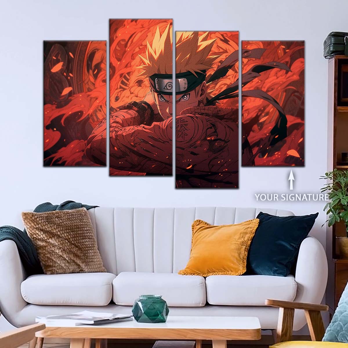 Naruto Wall Art - OP5028 - Naruto Uzumaki - Naruto Poster - Naruto Canvas
