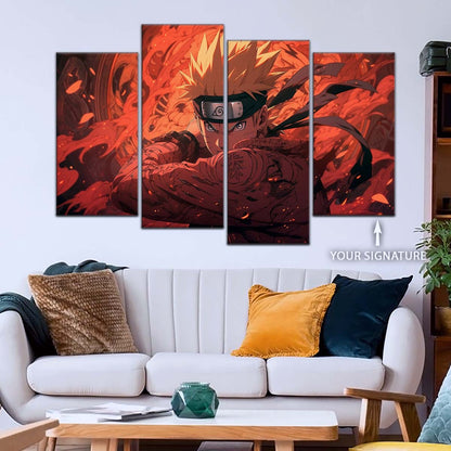 Naruto Wall Art - OP5028 - Naruto Uzumaki - Naruto Poster - Naruto Canvas