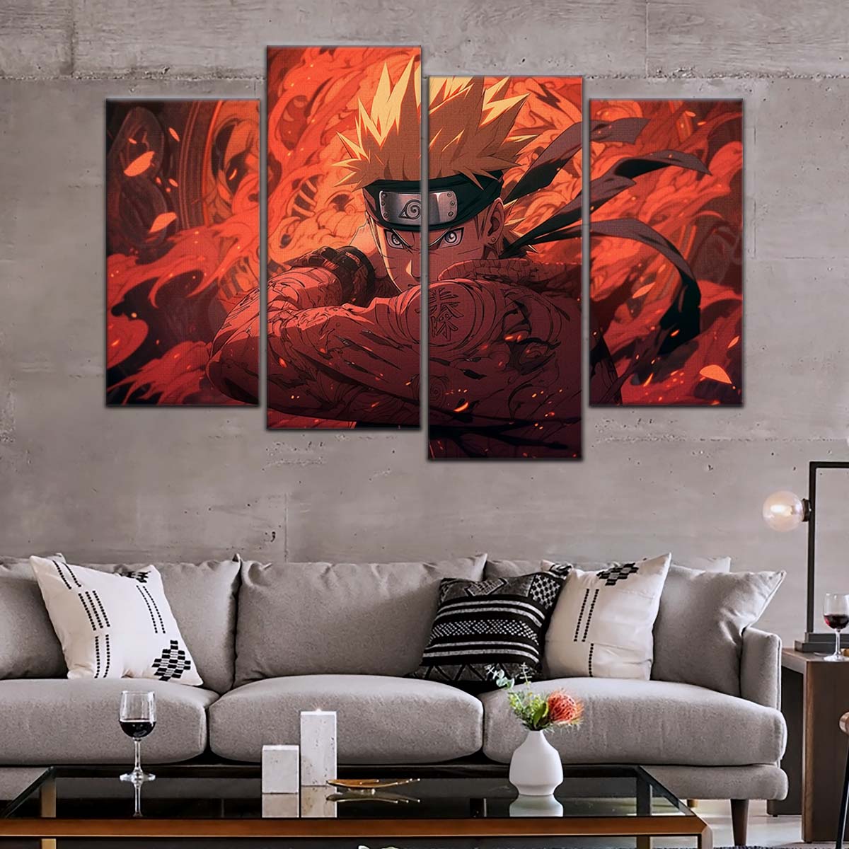 Naruto Wall Art - OP5028 - Naruto Uzumaki - Naruto Poster - Naruto Canvas