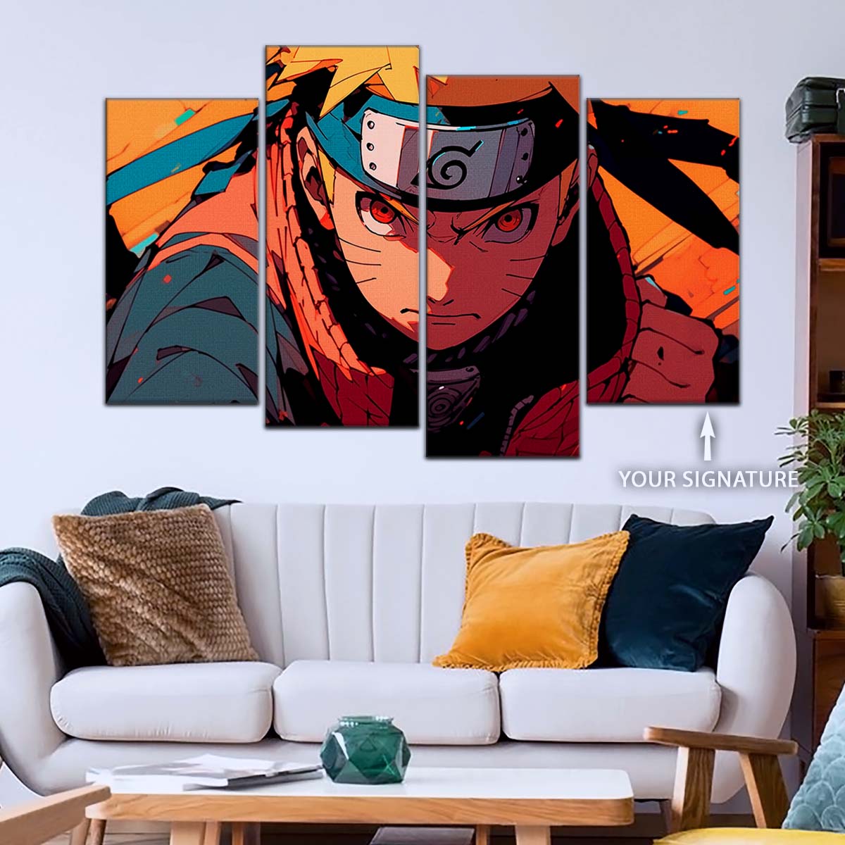 Naruto Wall Art - OP5029 - Naruto Uzumaki - Naruto Poster - Naruto Canvas