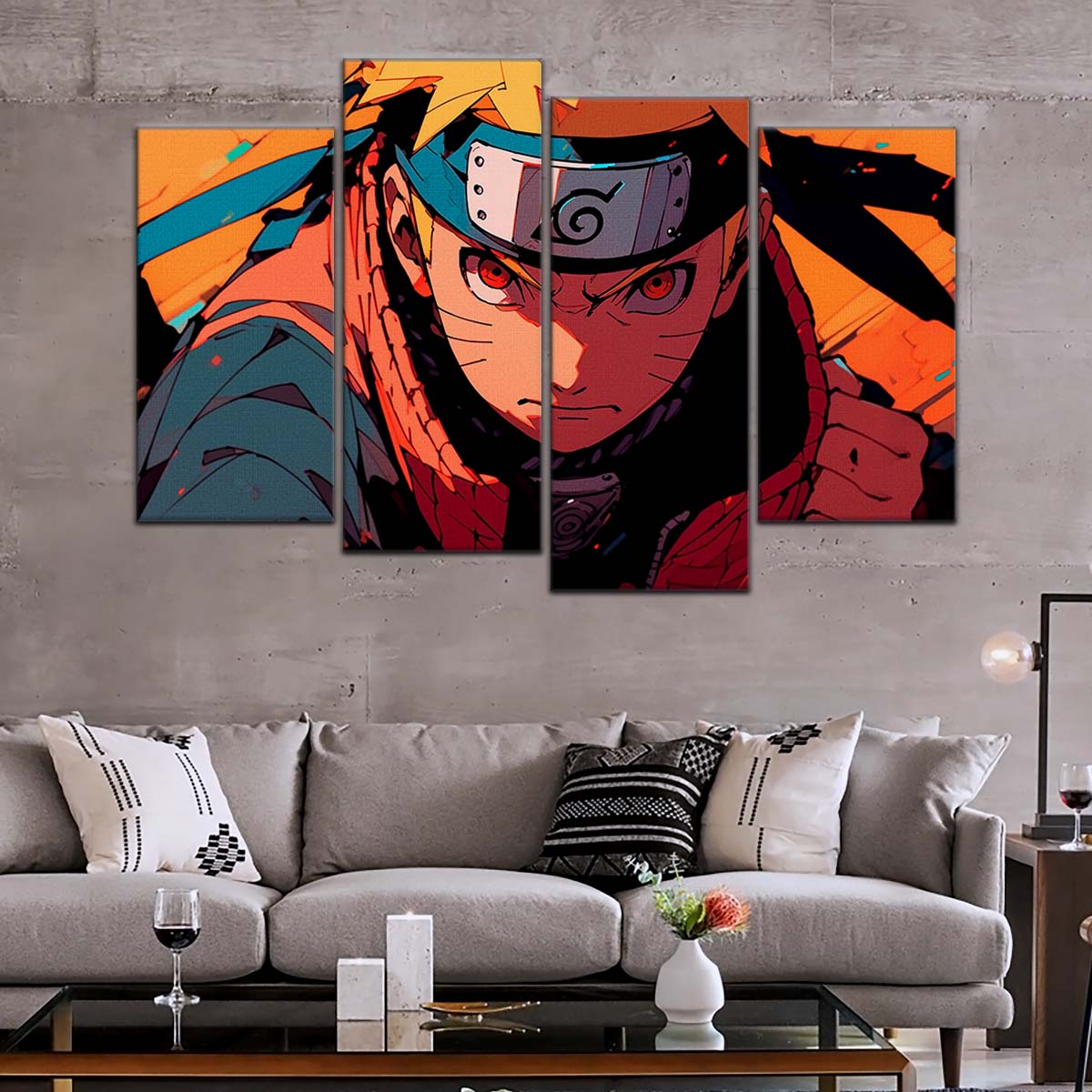 Naruto Wall Art - OP5029 - Naruto Uzumaki - Naruto Poster - Naruto Canvas