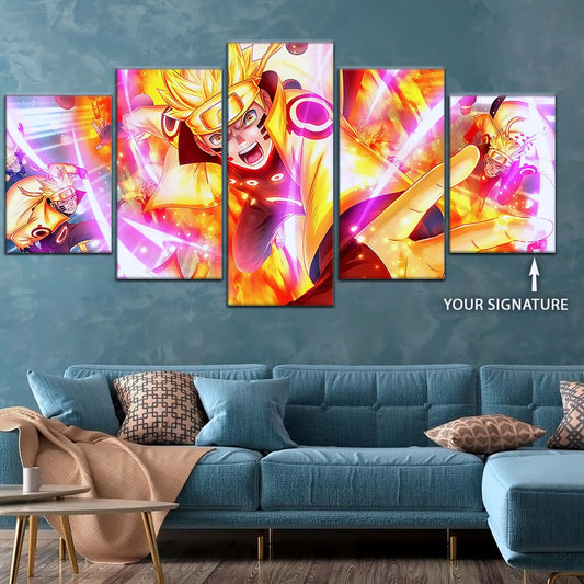 Naruto Wall Art - OP5031 - Naruto Uzumaki - Unleash the Ninja Spirit - Naruto Poster - Naruto Canvas