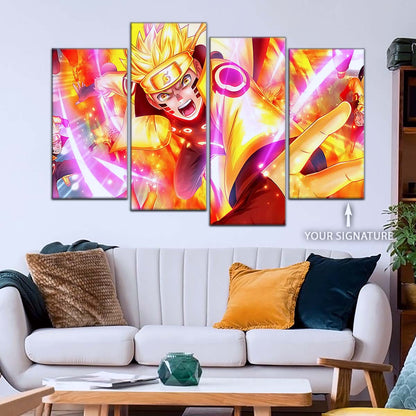 Naruto Wall Art - OP5031 - Naruto Uzumaki - Unleash the Ninja Spirit - Naruto Poster - Naruto Canvas