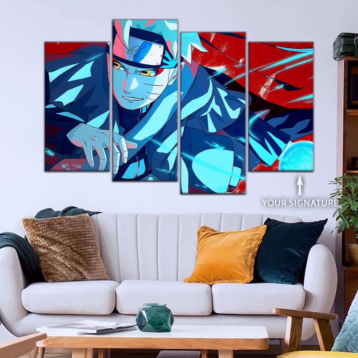 Naruto Wall Art - OP5032 - Naruto Uzumaki - Naruto Poster - Naruto Canvas