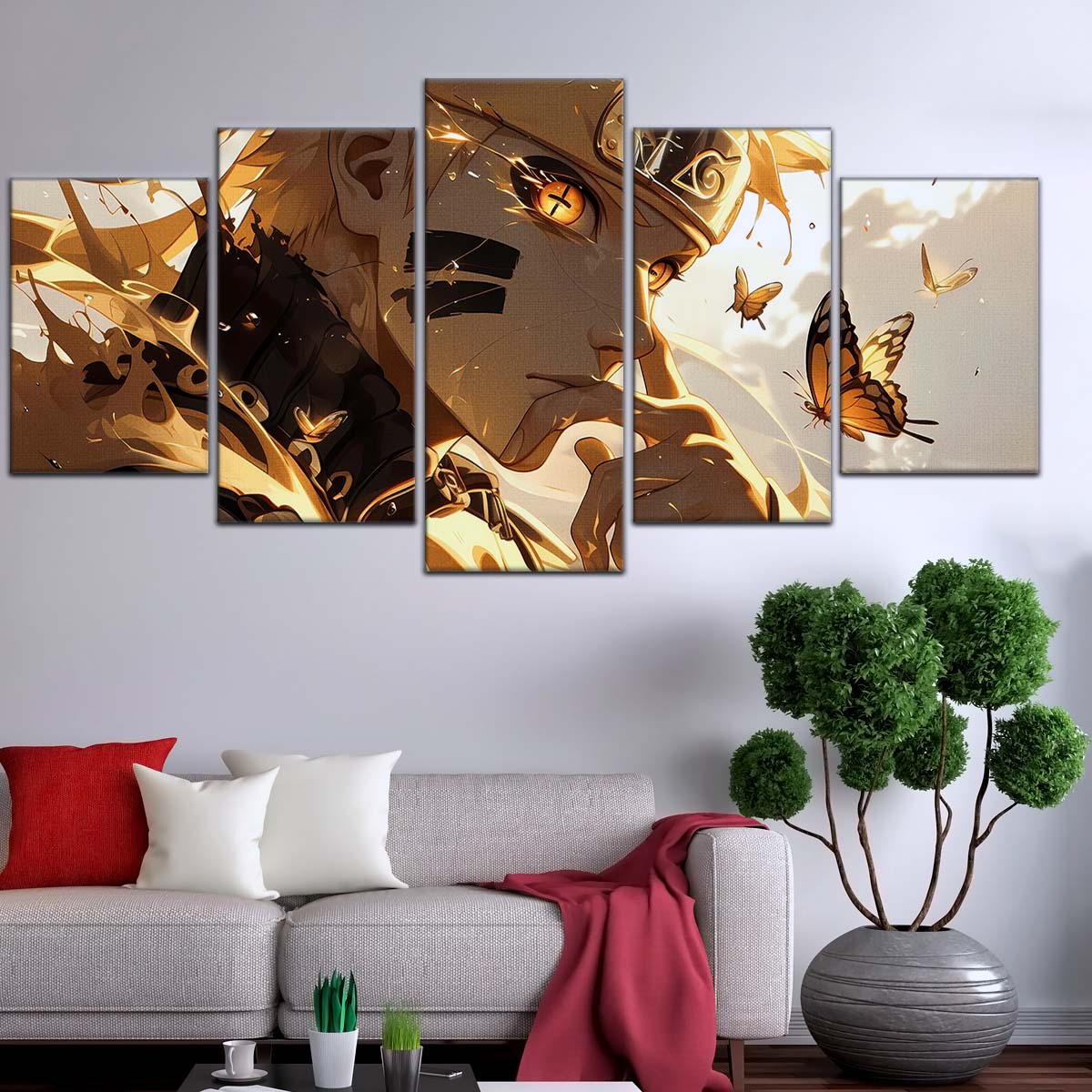 Naruto Wall Art - OP5033 - Naruto Uzumaki Sage of Six Paths - Naruto Poster - Naruto Canvas