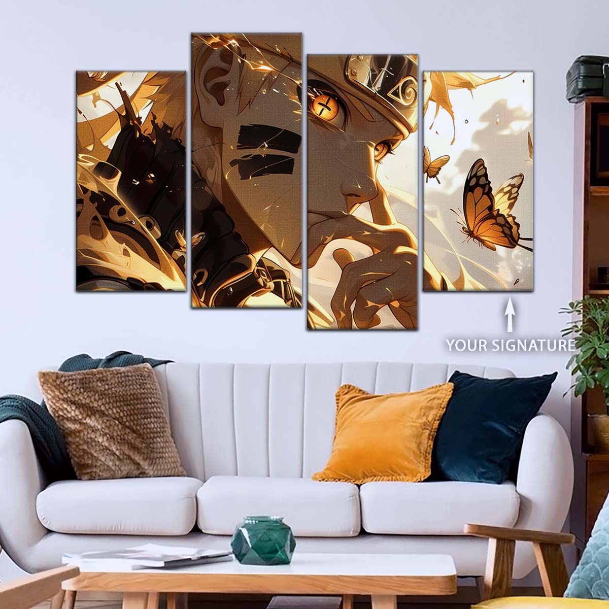 Naruto Wall Art - OP5033 - Naruto Uzumaki Sage of Six Paths - Naruto Poster - Naruto Canvas