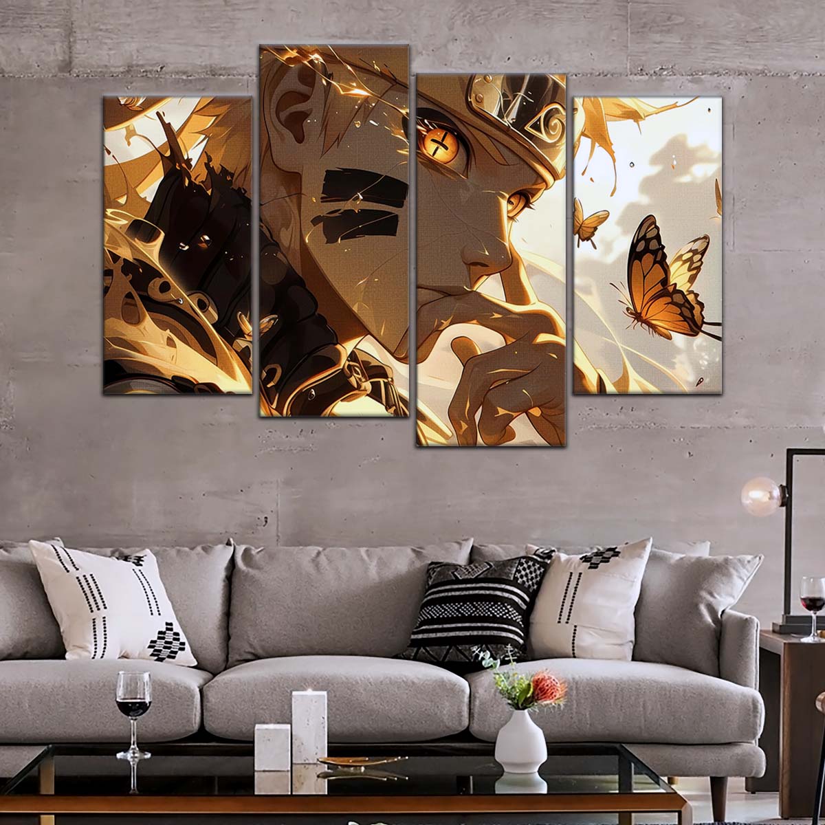 Naruto Wall Art - OP5033 - Naruto Uzumaki Sage of Six Paths - Naruto Poster - Naruto Canvas