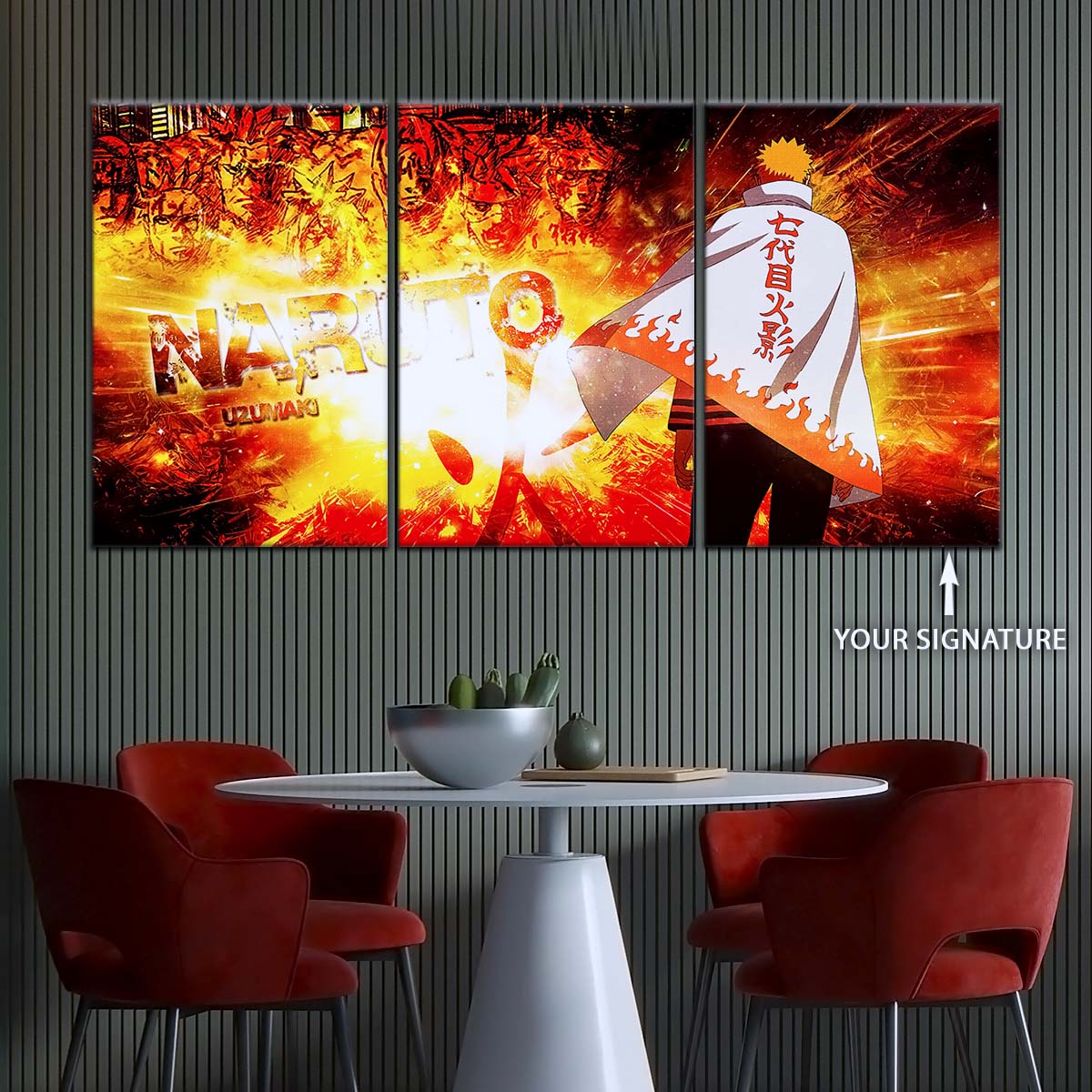 Naruto Wall Art - OP5035 - Naruto Uzumaki - The Rise of a Hero - Naruto Poster - Naruto Canvas