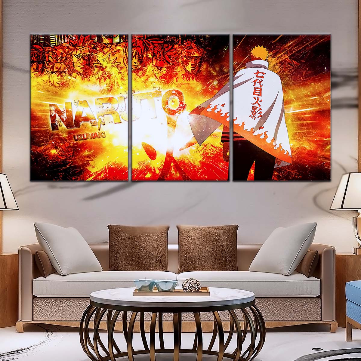 Naruto Wall Art - OP5035 - Naruto Uzumaki - The Rise of a Hero - Naruto Poster - Naruto Canvas