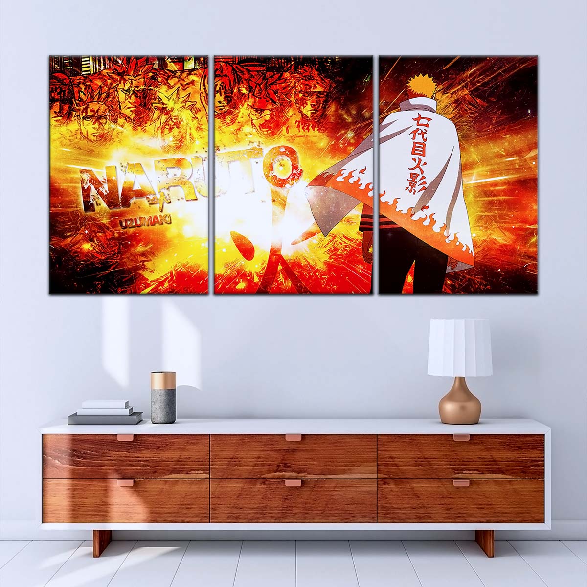 Naruto Wall Art - OP5035 - Naruto Uzumaki - The Rise of a Hero - Naruto Poster - Naruto Canvas