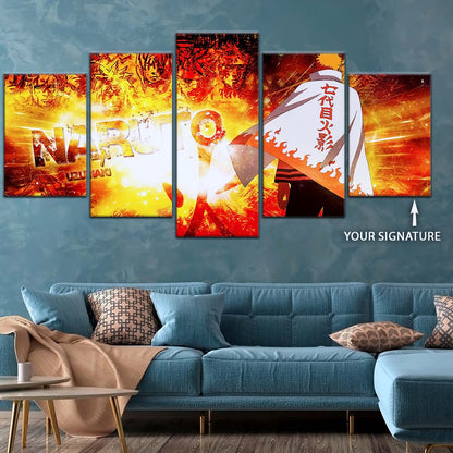 Naruto Wall Art - OP5035 - Naruto Uzumaki - The Rise of a Hero - Naruto Poster - Naruto Canvas