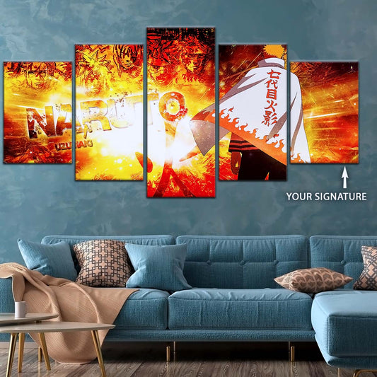 Naruto Wall Art - OP5035 - Naruto Uzumaki - The Rise of a Hero - Naruto Poster - Naruto Canvas
