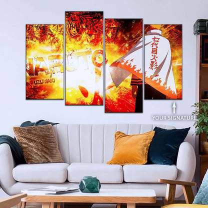 Naruto Wall Art - OP5035 - Naruto Uzumaki - The Rise of a Hero - Naruto Poster - Naruto Canvas