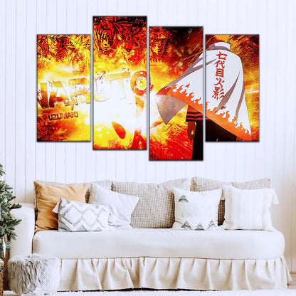 Naruto Wall Art - OP5035 - Naruto Uzumaki - The Rise of a Hero - Naruto Poster - Naruto Canvas