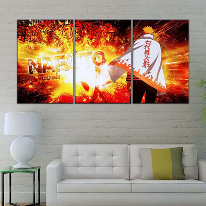 Naruto Wall Art - OP5035 - Naruto Uzumaki - The Rise of a Hero - Naruto Poster - Naruto Canvas