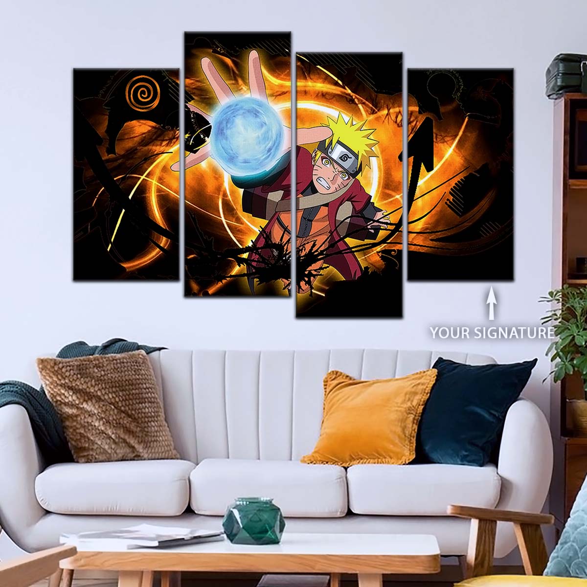 Naruto Wall Art - OP5036 - Naruto Uzumaki - Naruto Poster - Naruto Canvas