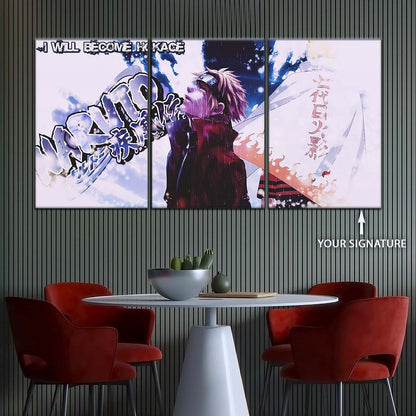 Naruto Wall Art - OP5037 - Naruto Uzumaki - I Will Become Hokage - Naruto Poster - Naruto Canvas