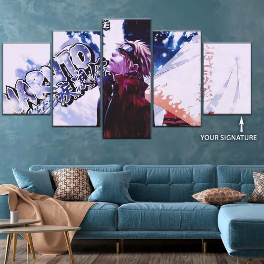 Naruto Wall Art - OP5037 - Naruto Uzumaki - I Will Become Hokage - Naruto Poster - Naruto Canvas