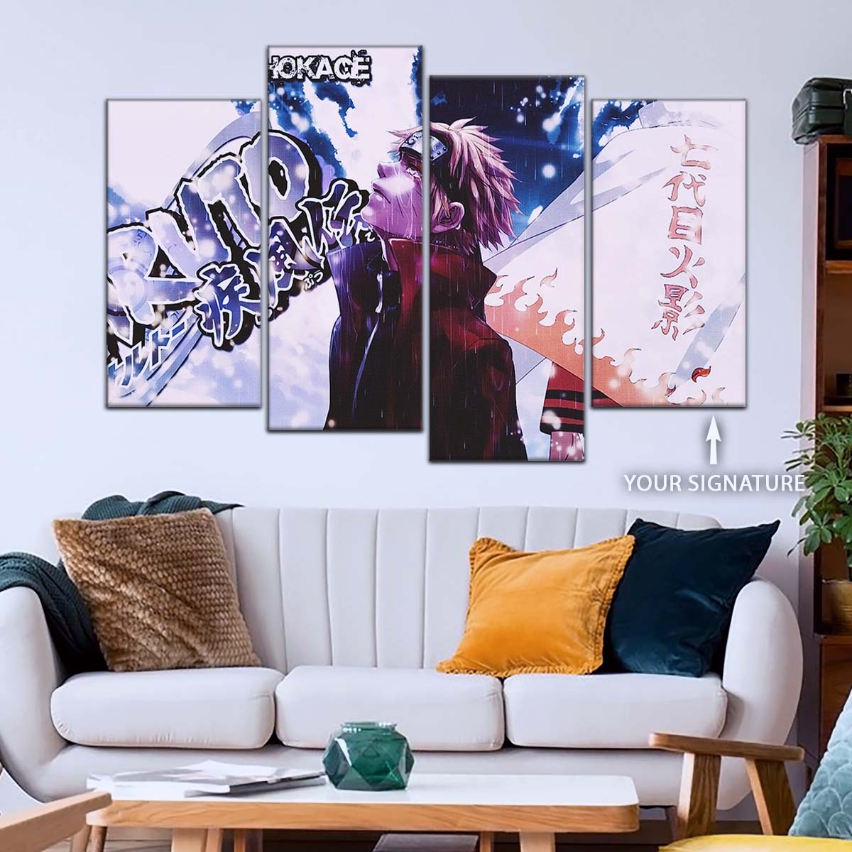 Naruto Wall Art - OP5037 - Naruto Uzumaki - I Will Become Hokage - Naruto Poster - Naruto Canvas