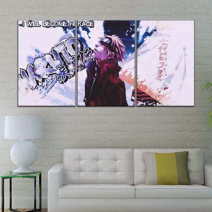 Naruto Wall Art - OP5037 - Naruto Uzumaki - I Will Become Hokage - Naruto Poster - Naruto Canvas