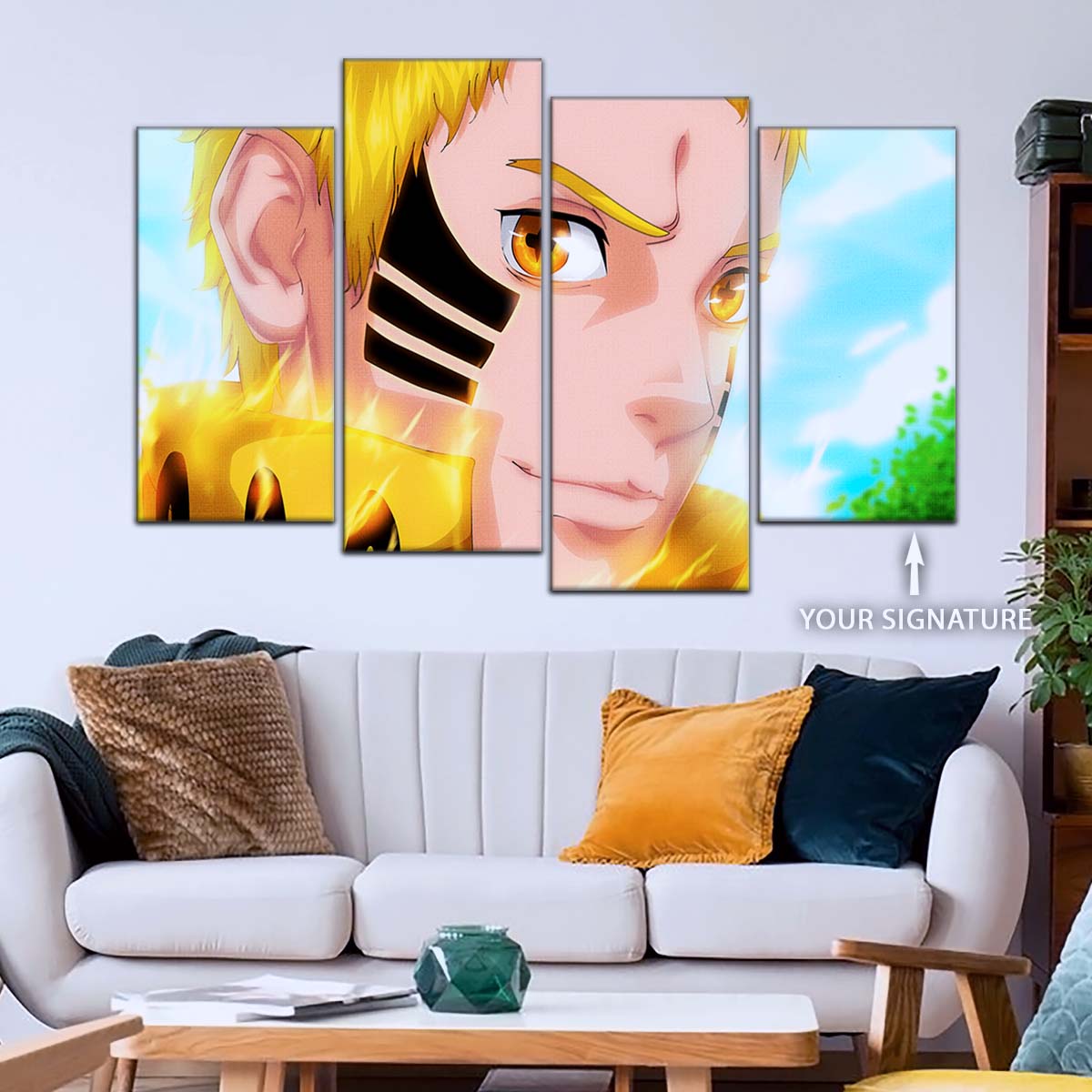 Naruto Wall Art - OP5038 - Naruto Uzumaki in Boruto - Naruto Poster - Naruto Canvas