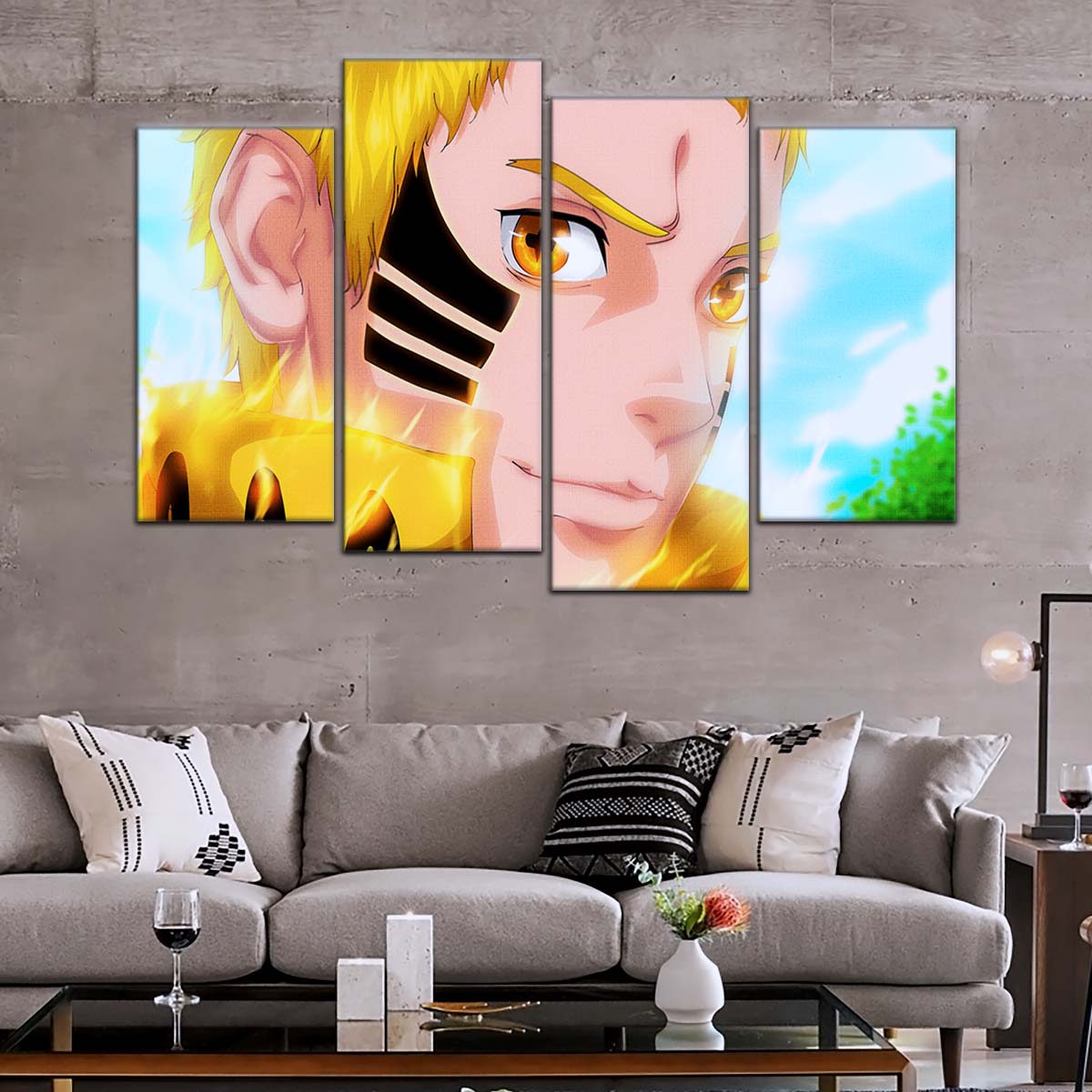 Naruto Wall Art - OP5038 - Naruto Uzumaki in Boruto - Naruto Poster - Naruto Canvas