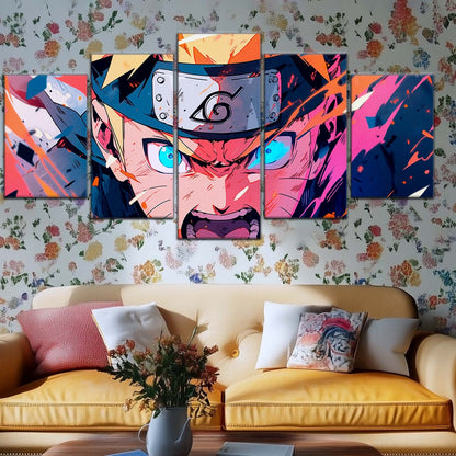 Naruto Wall Art - OP5040 - Naruto Uzumaki - Dynamic Ninja Power Display - Naruto Poster - Naruto Canvas