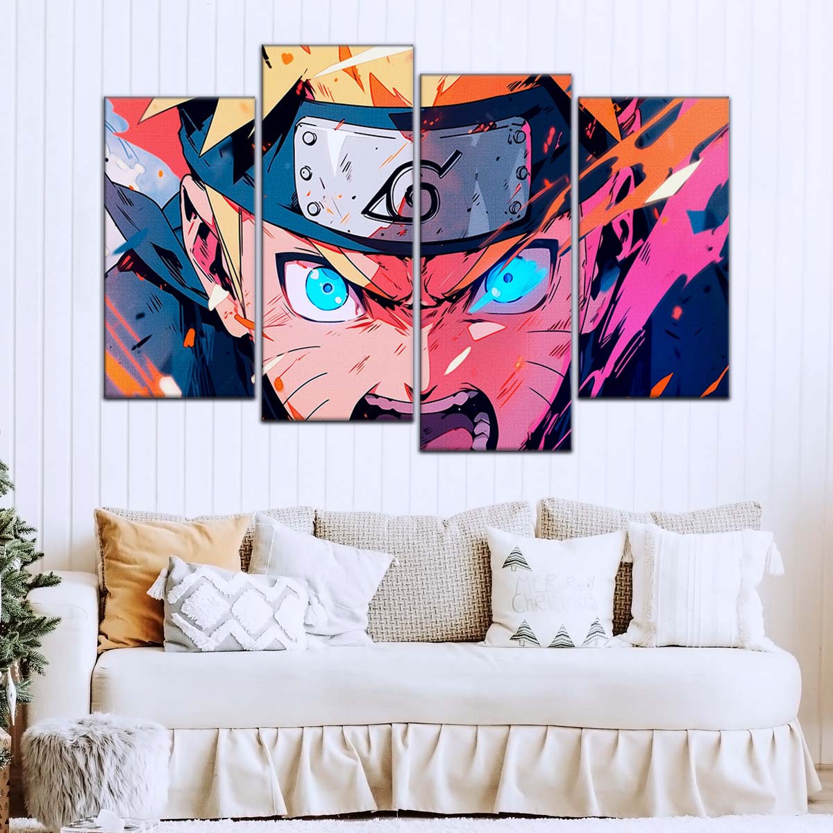 Naruto Wall Art - OP5040 - Naruto Uzumaki - Dynamic Ninja Power Display - Naruto Poster - Naruto Canvas