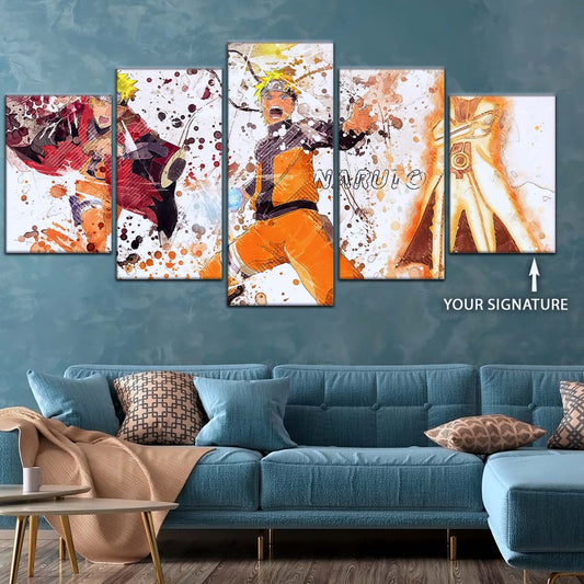 Naruto Wall Art - OP5041 - Naruto Uzumaki - Naruto Poster - Naruto Canvas