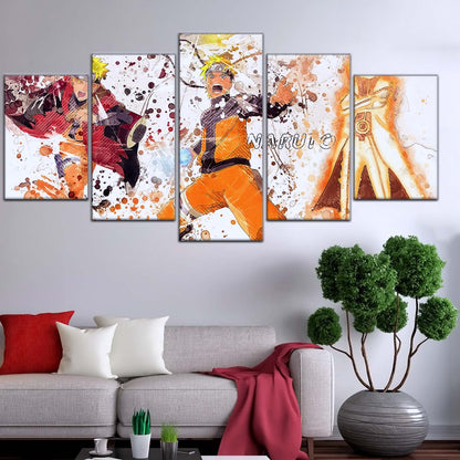 Naruto Wall Art - OP5041 - Naruto Uzumaki - Naruto Poster - Naruto Canvas