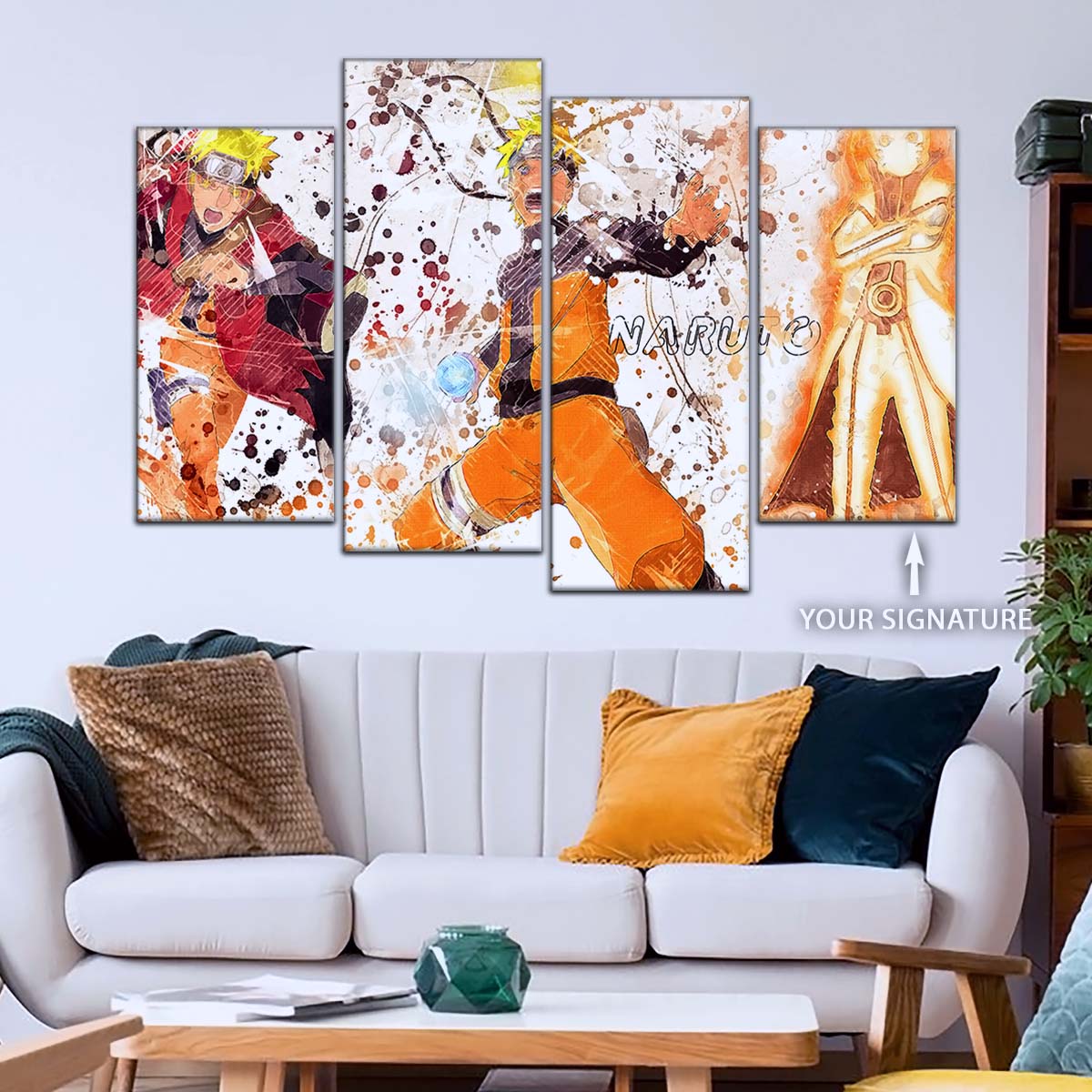 Naruto Wall Art - OP5041 - Naruto Uzumaki - Naruto Poster - Naruto Canvas