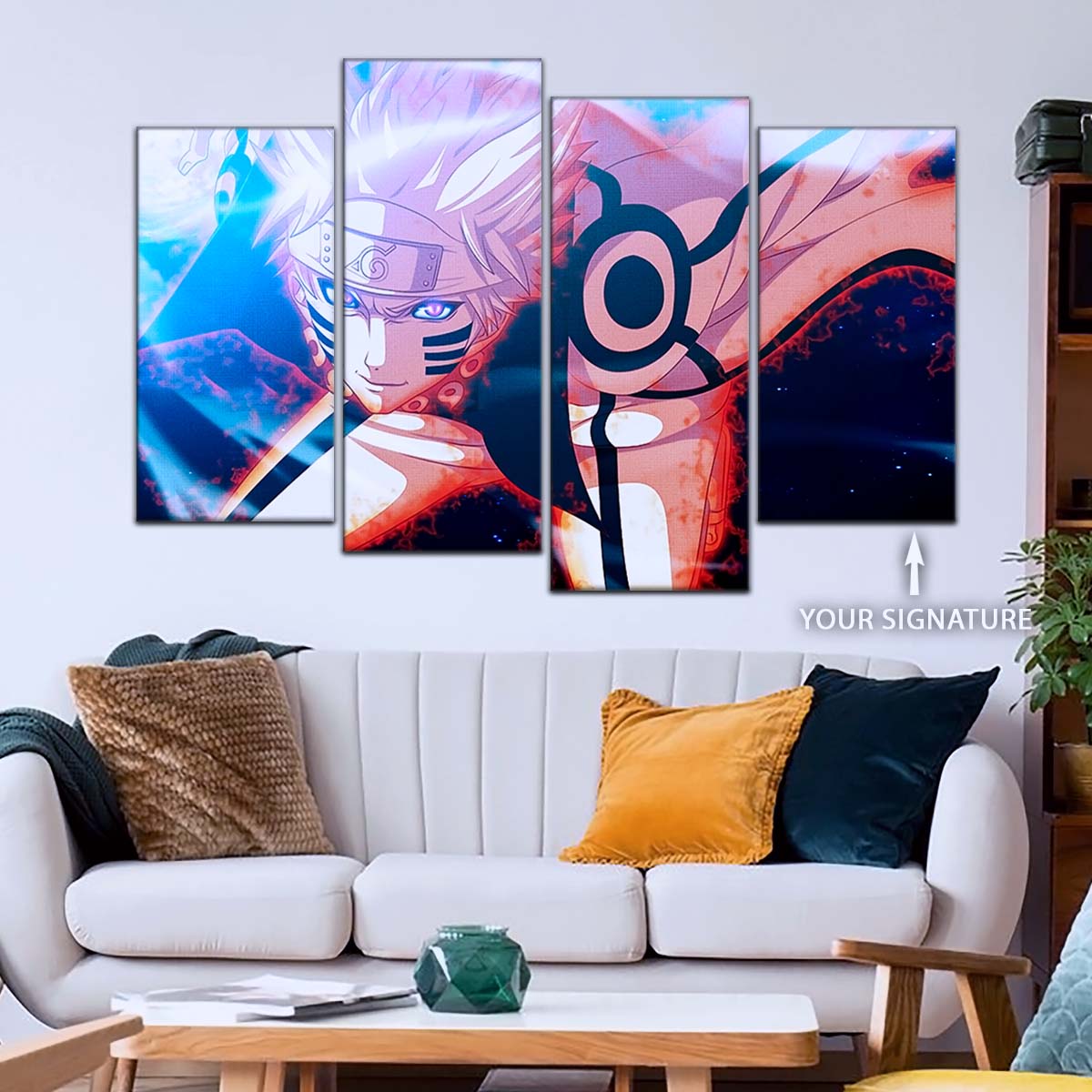 Naruto Wall Art - OP5042 - Naruto Uzumaki - Naruto Poster - Naruto Canvas