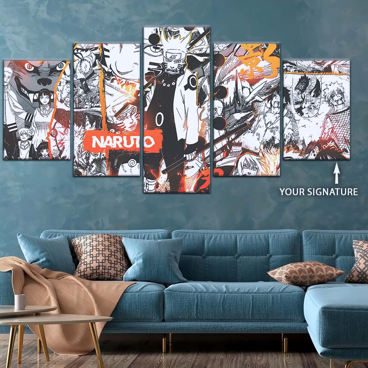 Naruto Wall Art - OP5043 - Naruto Uzumaki Epic - Naruto Poster - Naruto Canvas