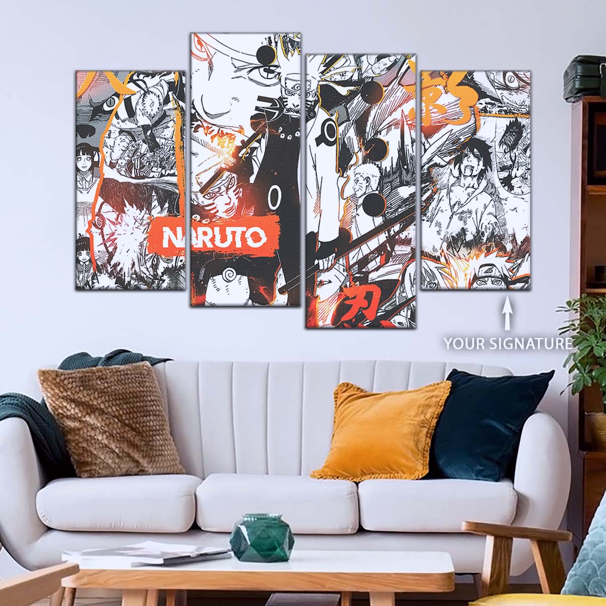 Naruto Wall Art - OP5043 - Naruto Uzumaki Epic - Naruto Poster - Naruto Canvas