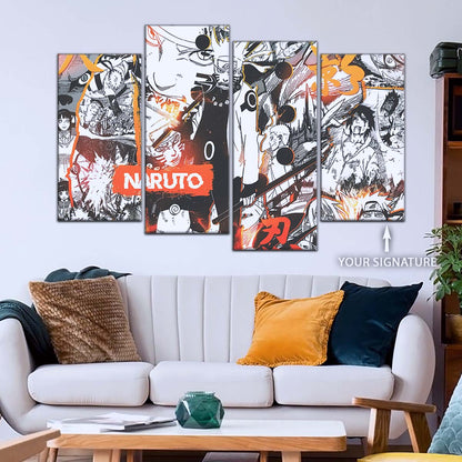 Naruto Wall Art - OP5043 - Naruto Uzumaki Epic - Naruto Poster - Naruto Canvas