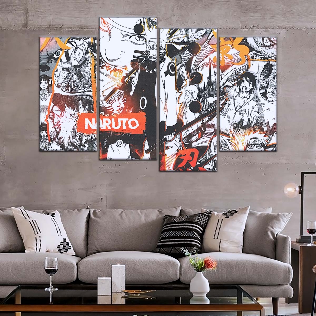Naruto Wall Art - OP5043 - Naruto Uzumaki Epic - Naruto Poster - Naruto Canvas