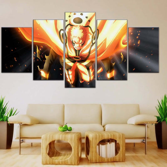 Naruto Wall Art - OP5044 - Naruto Uzumaki Blaze - Naruto Poster - Naruto Canvas