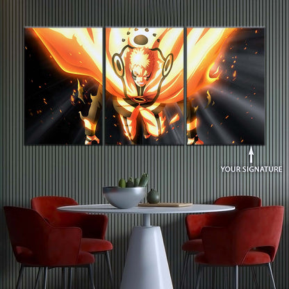 Naruto Wall Art - OP5044 - Naruto Uzumaki Blaze - Naruto Poster - Naruto Canvas