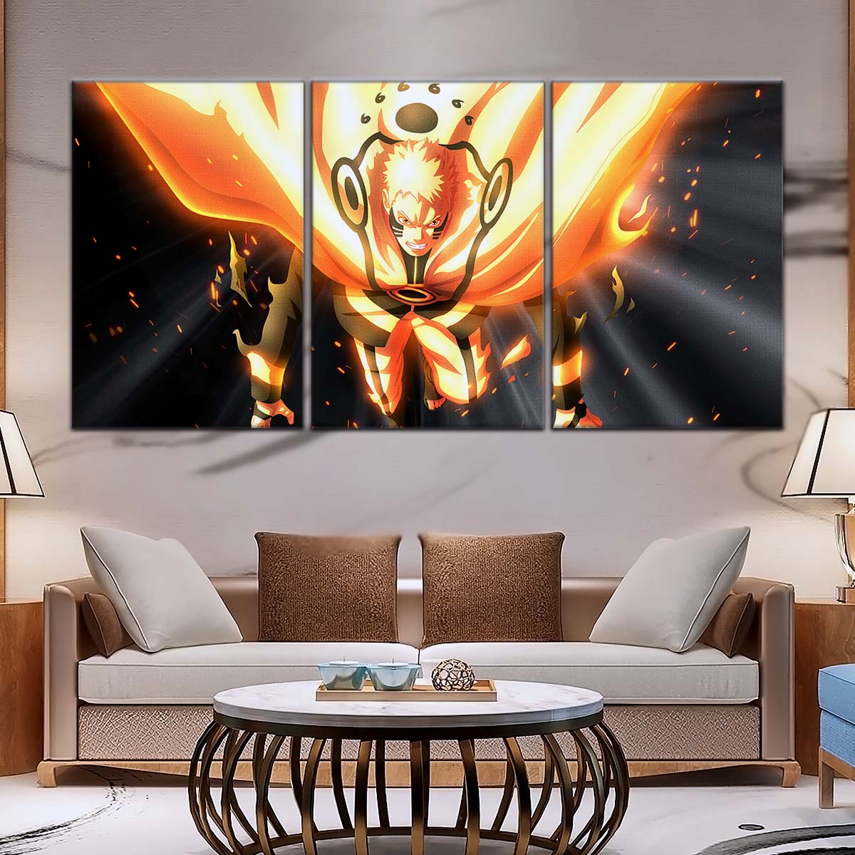 Naruto Wall Art - OP5044 - Naruto Uzumaki Blaze - Naruto Poster - Naruto Canvas