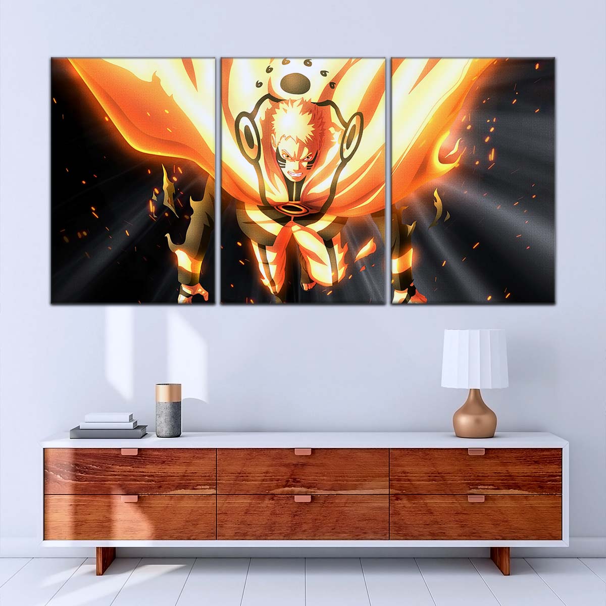 Naruto Wall Art - OP5044 - Naruto Uzumaki Blaze - Naruto Poster - Naruto Canvas