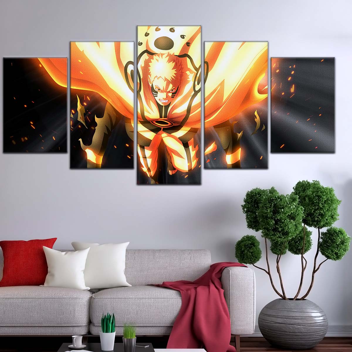 Naruto Wall Art - OP5044 - Naruto Uzumaki Blaze - Naruto Poster - Naruto Canvas