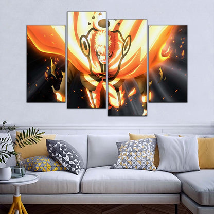 Naruto Wall Art - OP5044 - Naruto Uzumaki Blaze - Naruto Poster - Naruto Canvas