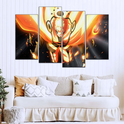 Naruto Wall Art - OP5044 - Naruto Uzumaki Blaze - Naruto Poster - Naruto Canvas