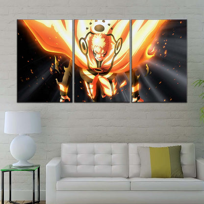 Naruto Wall Art - OP5044 - Naruto Uzumaki Blaze - Naruto Poster - Naruto Canvas