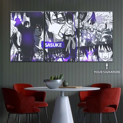 Naruto Wall Art - OP5045 - Sasuke Uchiha - Naruto Poster - Naruto Canvas